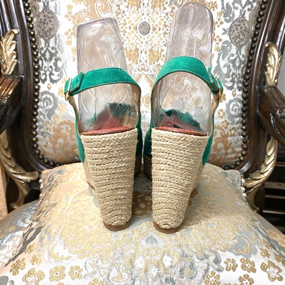 Paloma Barcelo’ Rosette Wedge Sandals - Picture 7 of 12